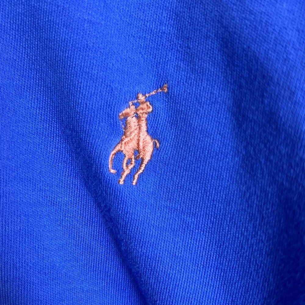 Polo Ralph Lauren Polo Shirt Y2K Men's XL Preppy Old Money Royal Blue